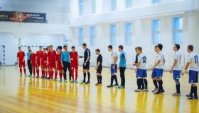  Церемония открытия II этапа первенства России по мини - футболу